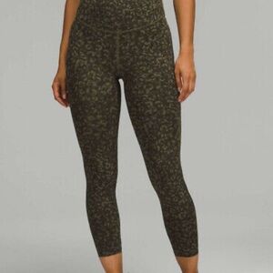 lululemon athletica Olive Green Leggings